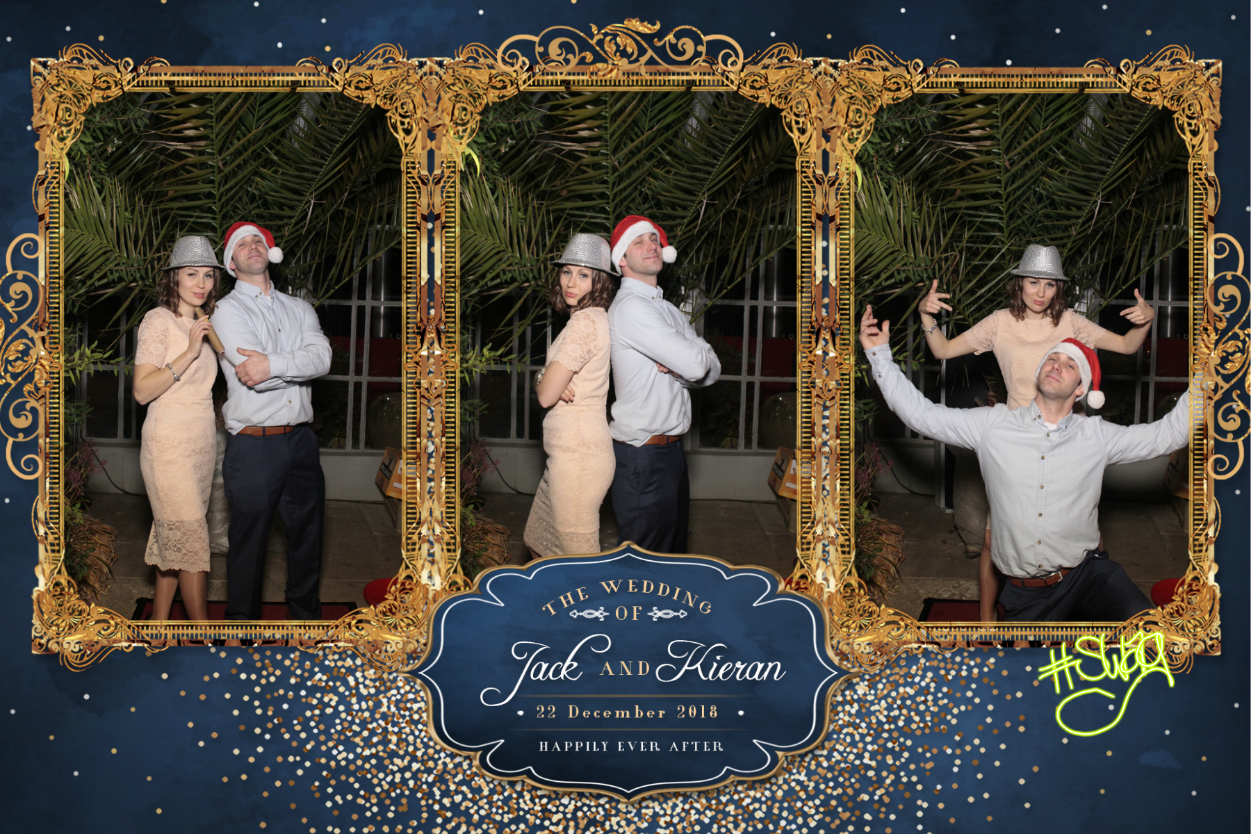 Jack and Kieran's Wedding | View more photos from the event at gallery.myphotoboothexperience.co.uk/u/MyPhotoBoothExperienceLtd/Jack-and-Kierans-Wedding